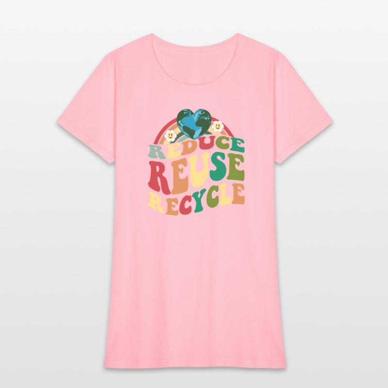 Reduce Reuse Recycle for Earth - World Earth Day