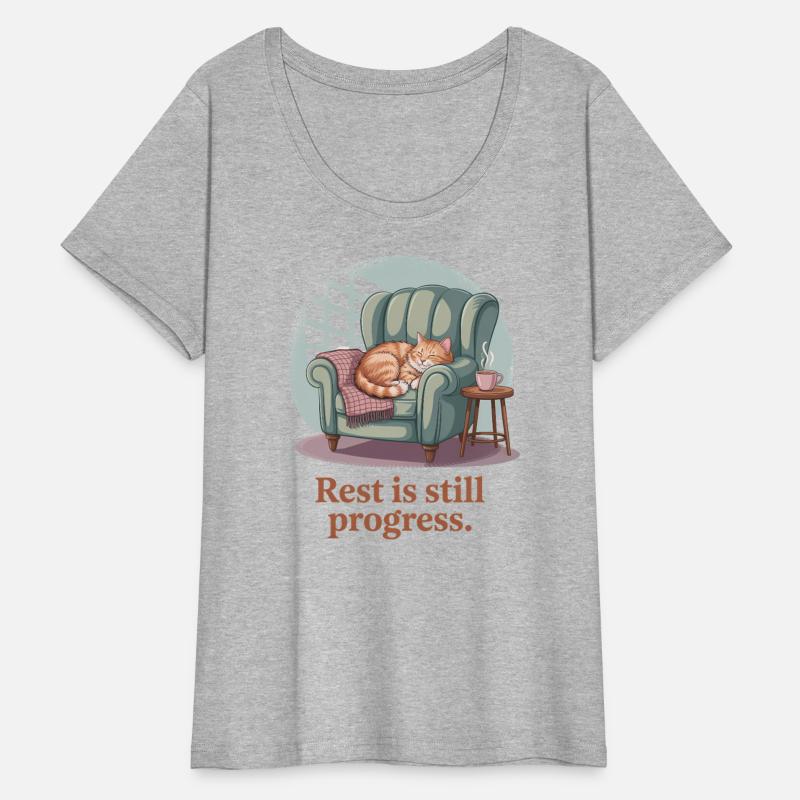 Resting Cat Cozy Motivation Quote