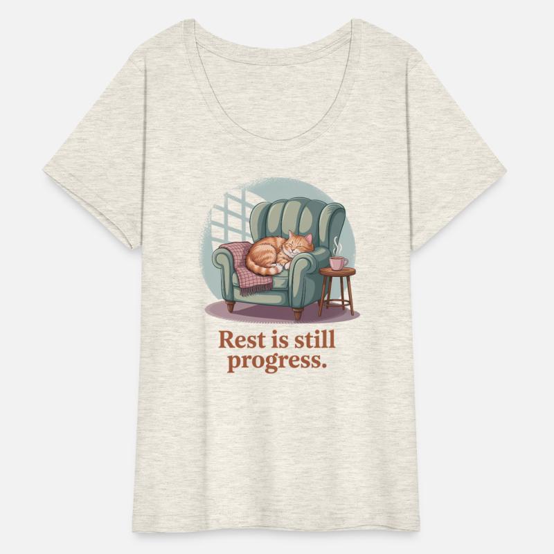 Resting Cat Cozy Motivation Quote