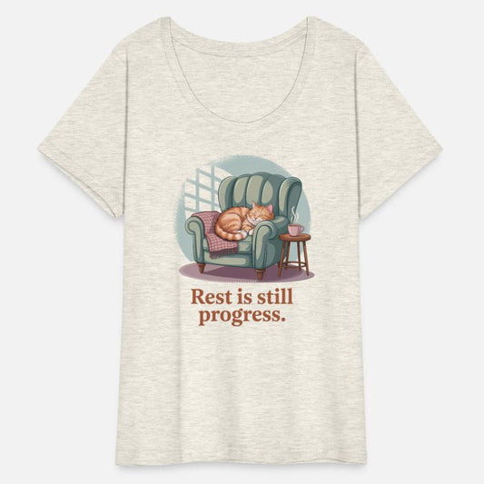 Resting Cat Cozy Motivation Quote