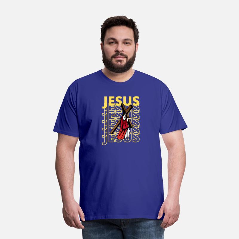 Retro Cross Jesus