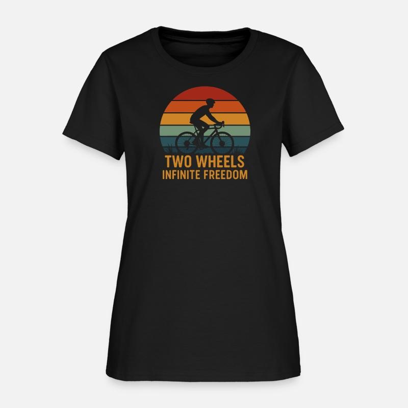 Retro Cycling Silhouette Design