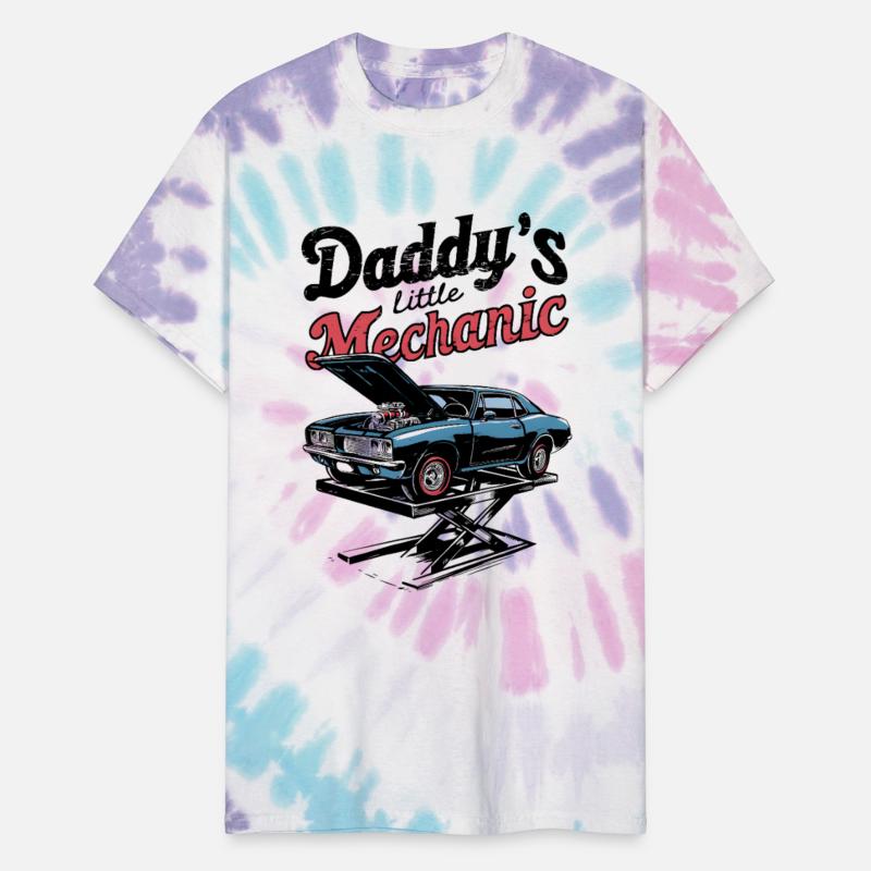 Retro Mechanic Car Illustration