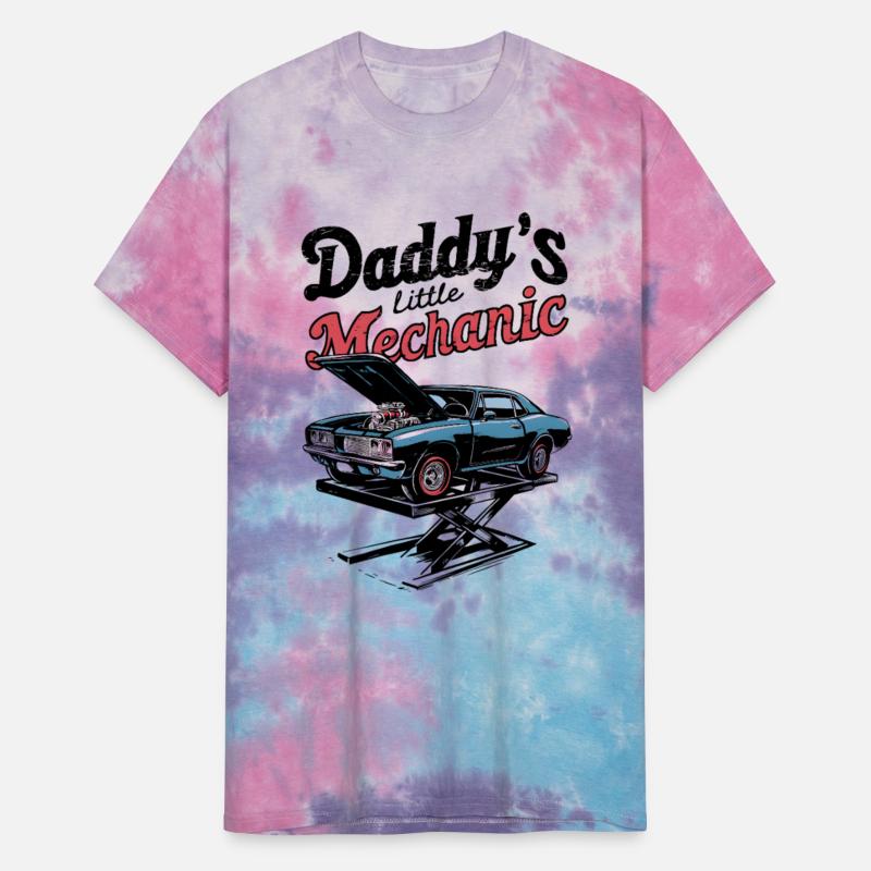 Retro Mechanic Car Illustration