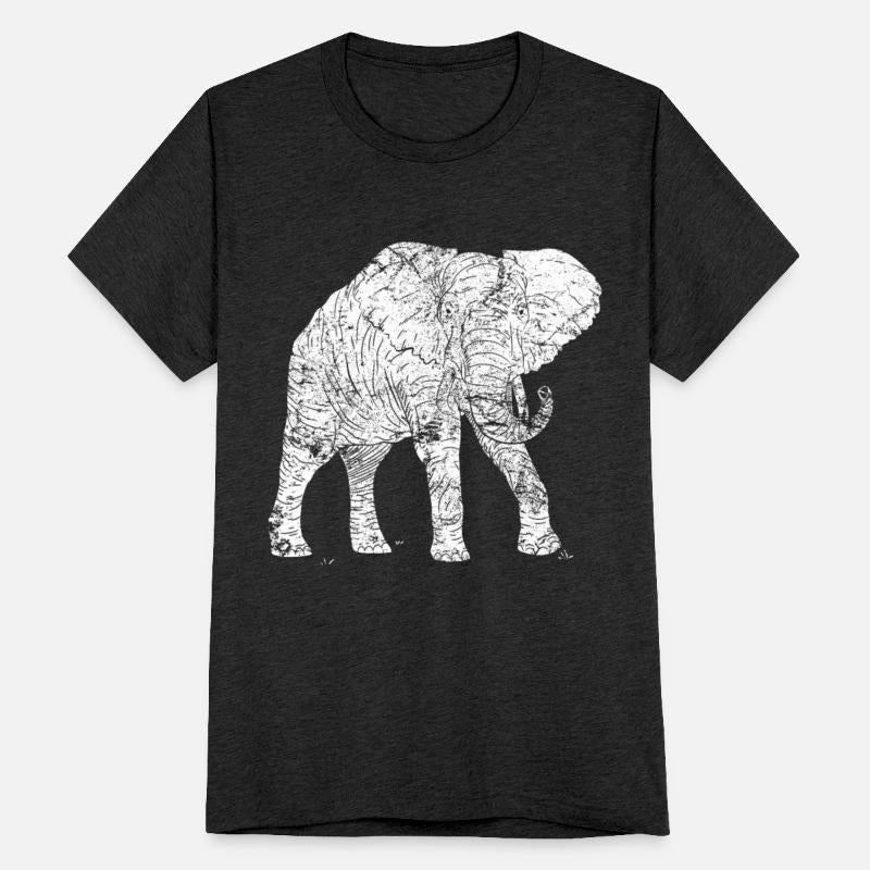 Retro Vintage Elephant Baby Spirit Guide Design