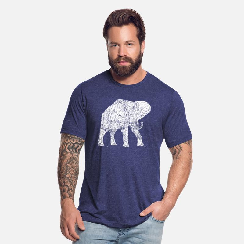 Retro Vintage Elephant Baby Spirit Guide Design