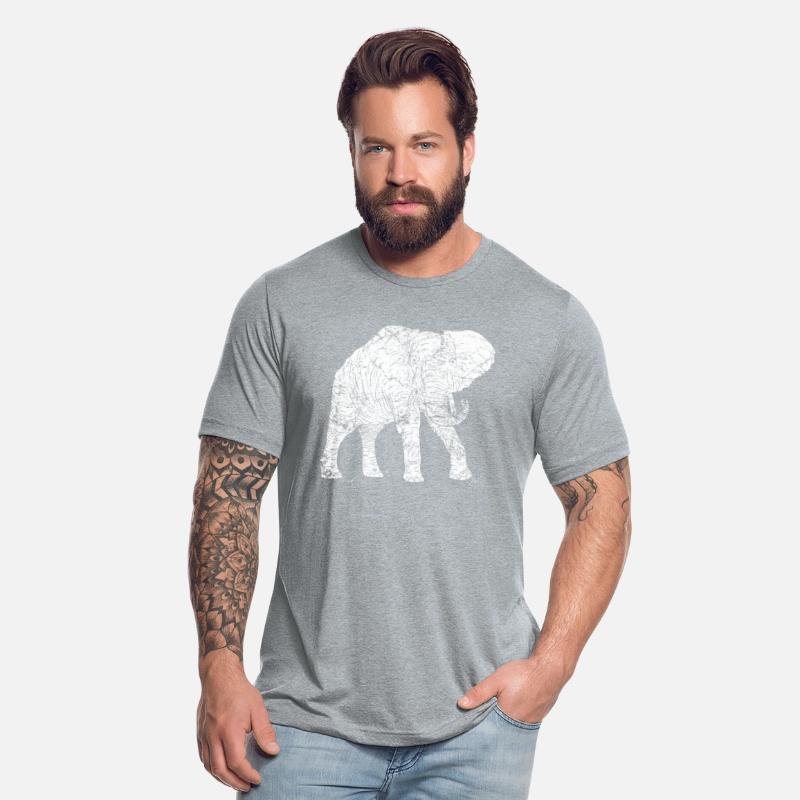 Retro Vintage Elephant Baby Spirit Guide Design