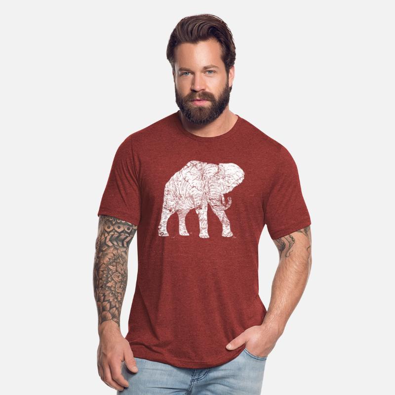 Retro Vintage Elephant Baby Spirit Guide Design