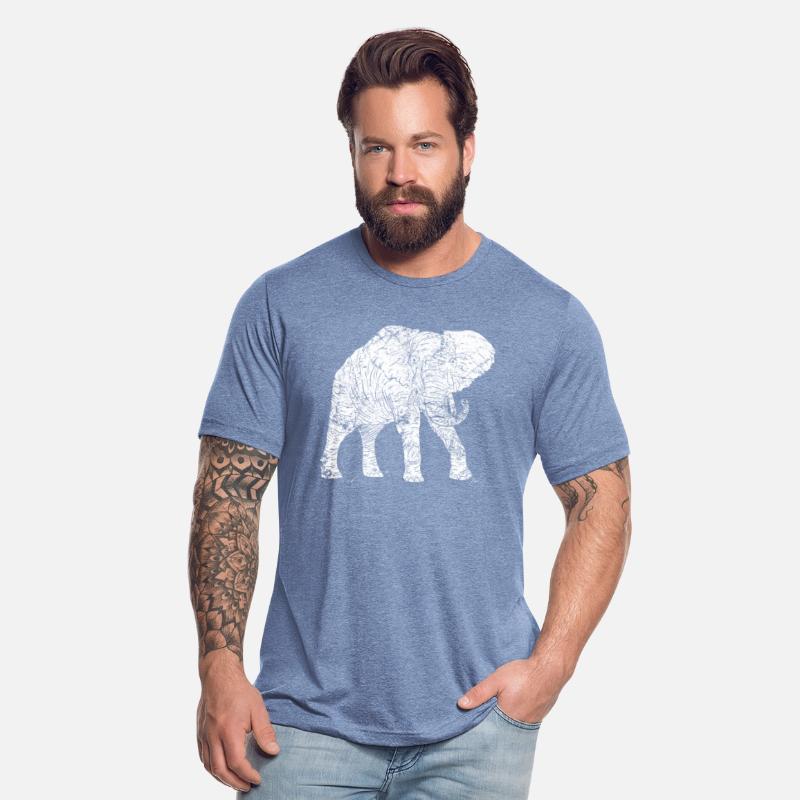 Retro Vintage Elephant Baby Spirit Guide Design