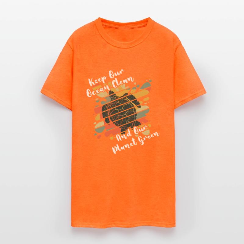 Retro Vintage Save Nature Oceans Day Earth Day