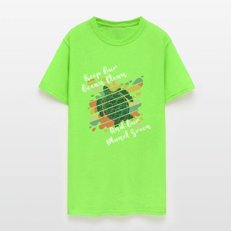 Retro Vintage Save Nature Oceans Day Earth Day