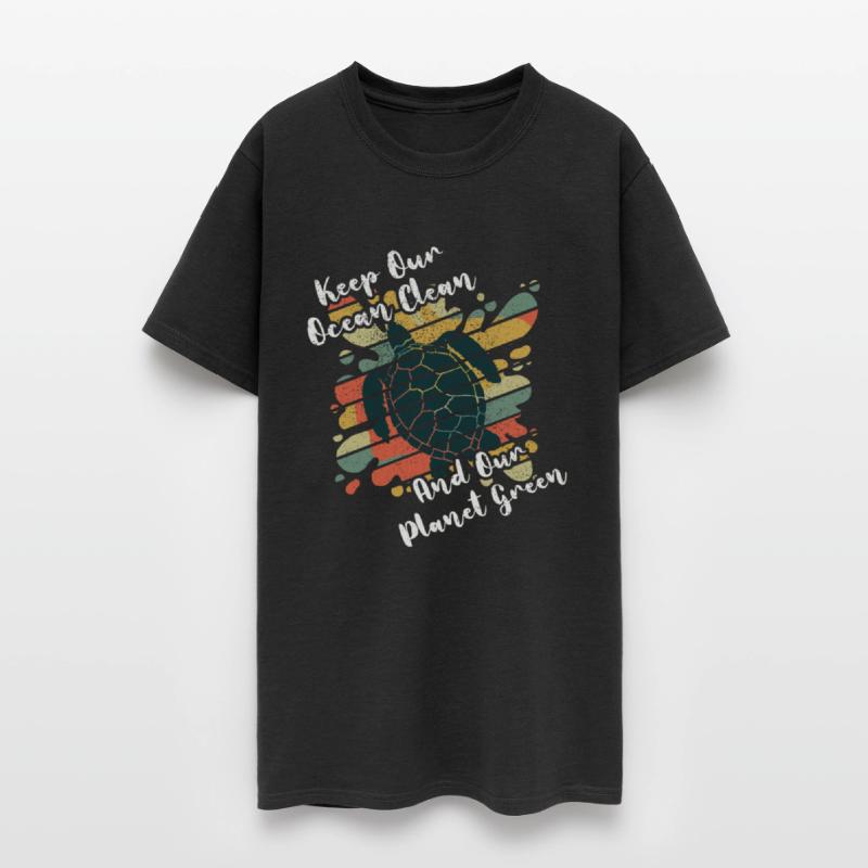 Retro Vintage Save Nature Oceans Day Earth Day