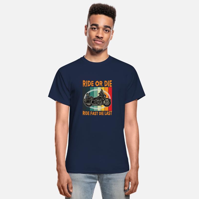 Ride or Die Ride Fast die Last funny shirt