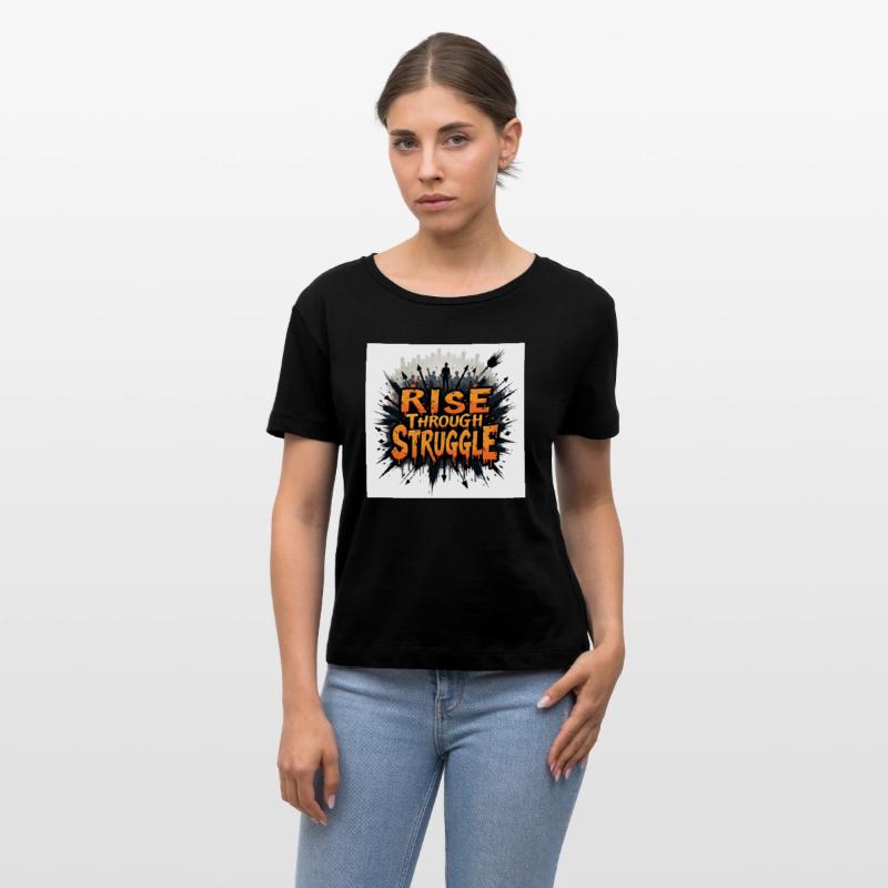 Rise Through Struggle Empowerment Design