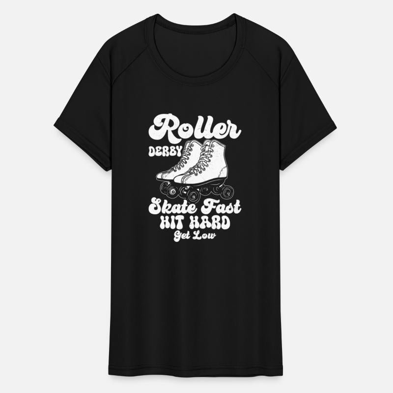 Roller Derby Skate Fast Hit Hard Get Low Skating S
