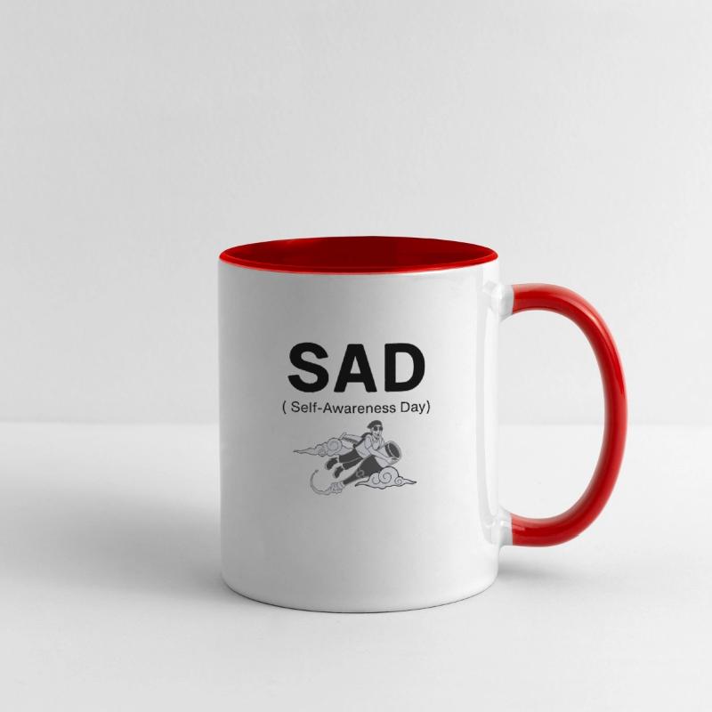 SAD – Self-Awareness Day Tee for Happy Lone Wolves