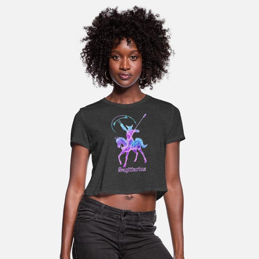 Sagittarius archer on horse zodiac sign