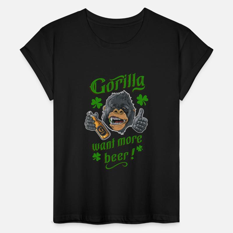Saint Patrick's Day - Gorilla Want More Beer