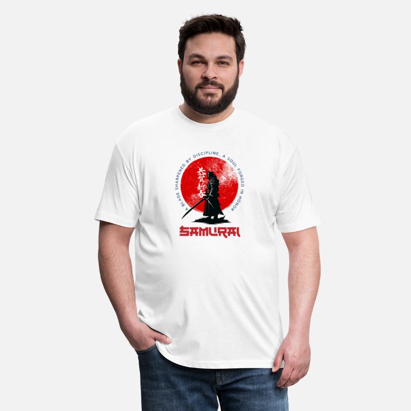 Samurai – Minimalist Warrior Tee with Cultural Pow