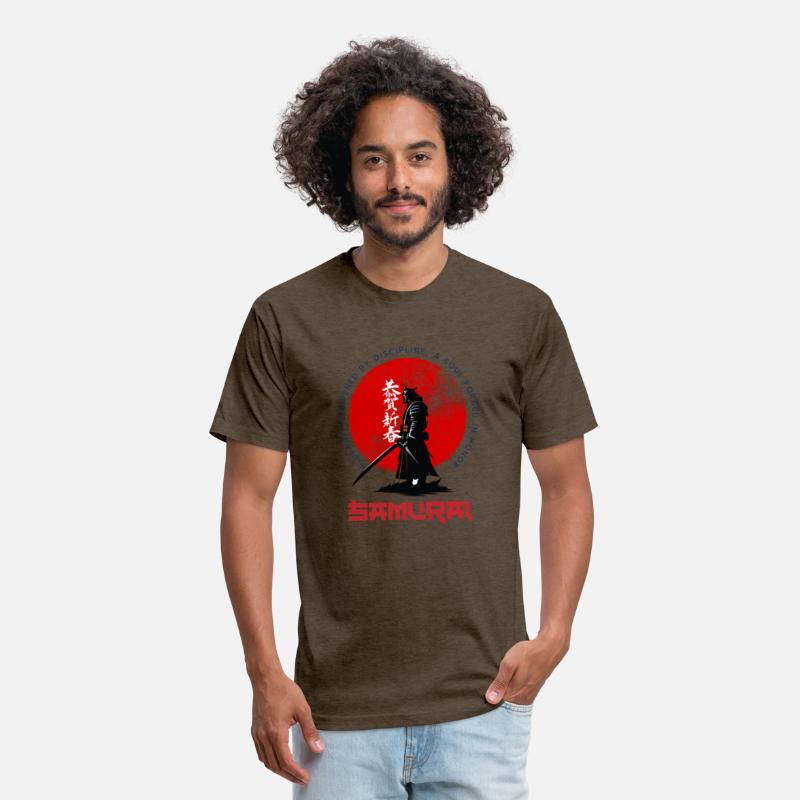 Samurai – Minimalist Warrior Tee with Cultural Pow