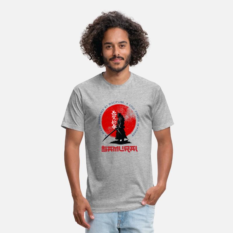 Samurai – Minimalist Warrior Tee with Cultural Pow