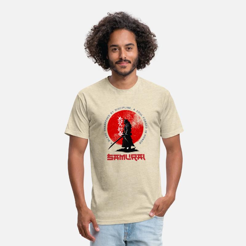 Samurai – Minimalist Warrior Tee with Cultural Pow