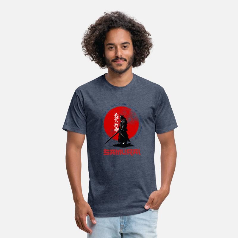 Samurai – Minimalist Warrior Tee with Cultural Pow