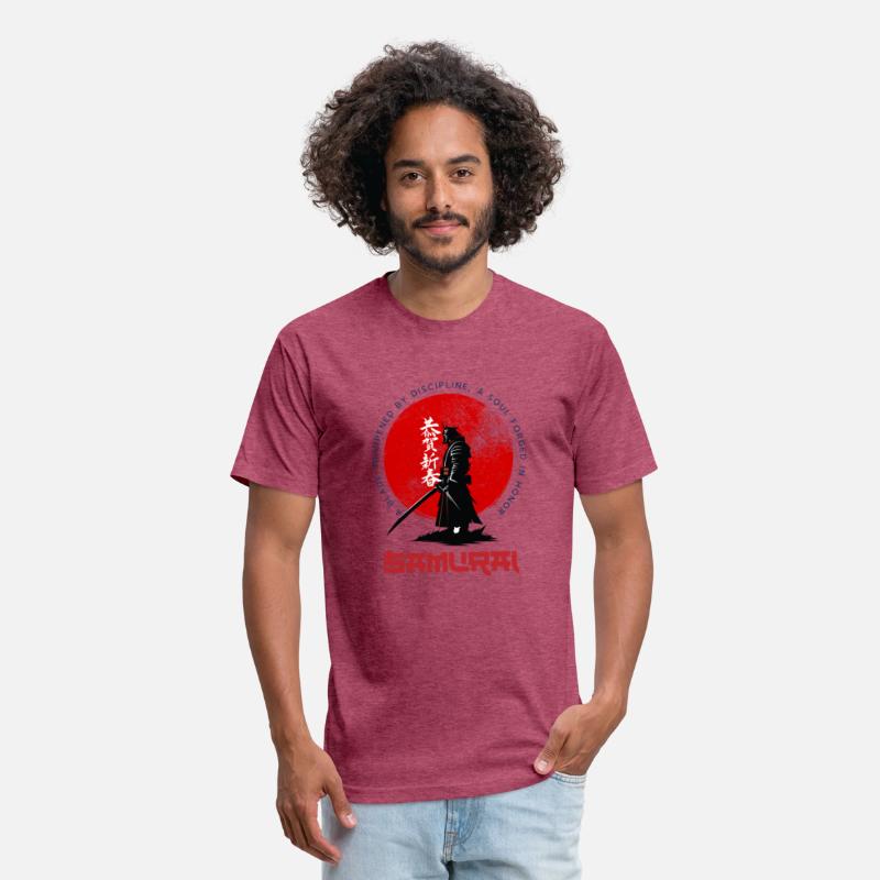 Samurai – Minimalist Warrior Tee with Cultural Pow
