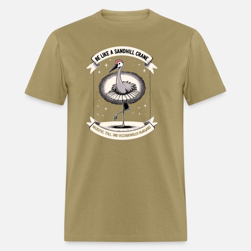 Sandhill Crane Lover Birdwatching Trumpeting Calls