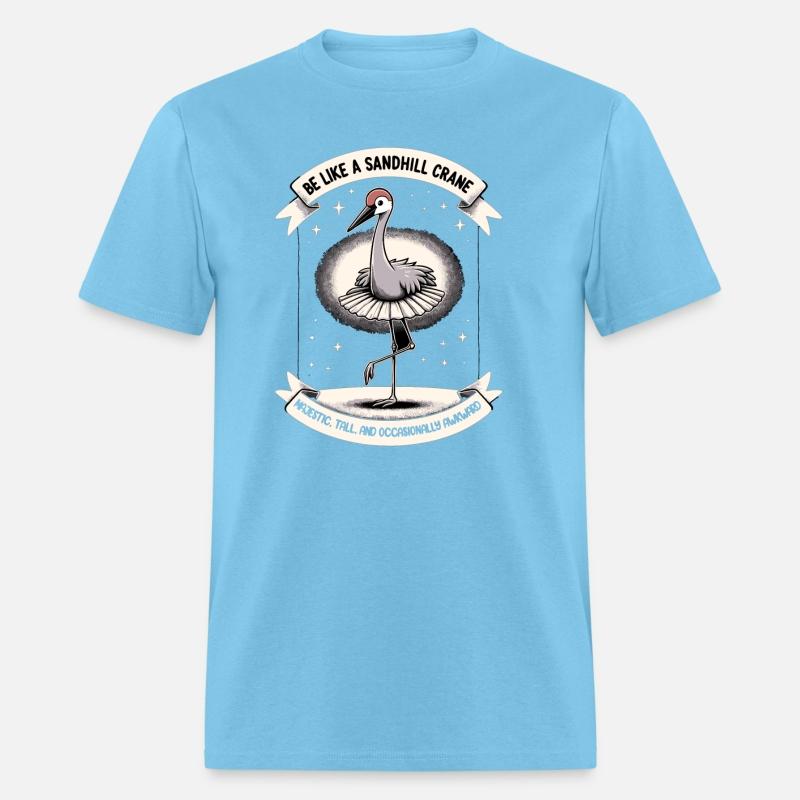 Sandhill Crane Lover Birdwatching Trumpeting Calls