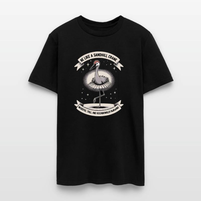 Sandhill Crane Lover Birdwatching Trumpeting Calls