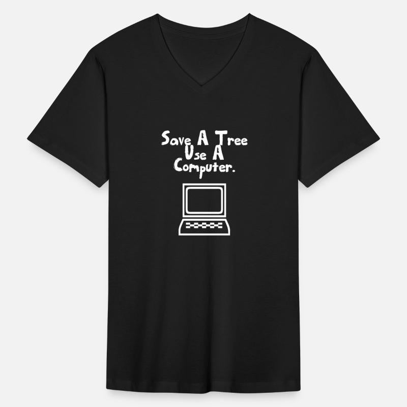 Save a tree use a computer