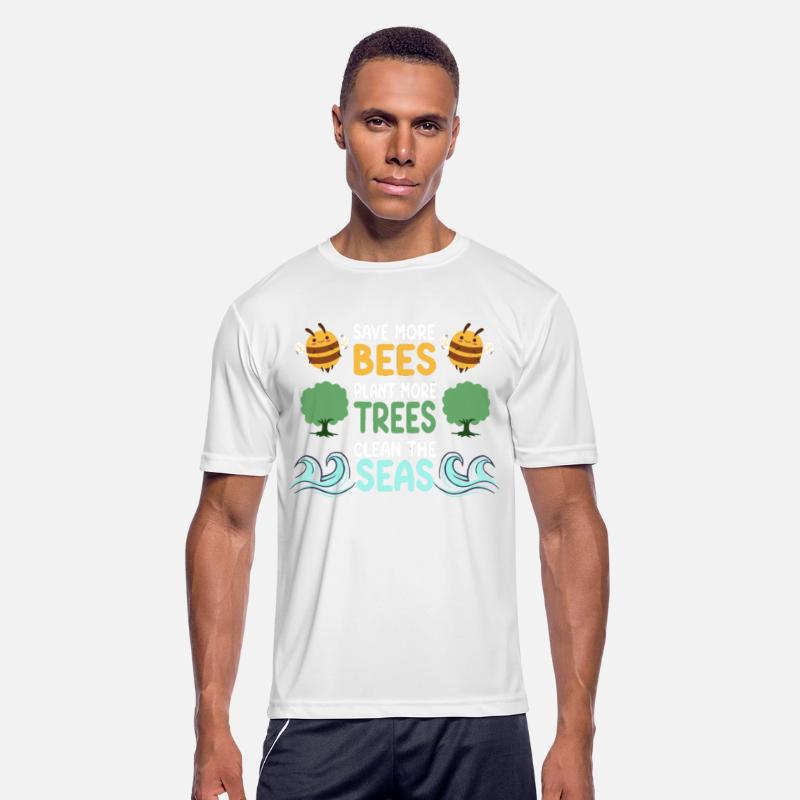 Save More Bees Plant More Trees Clean The Seas
