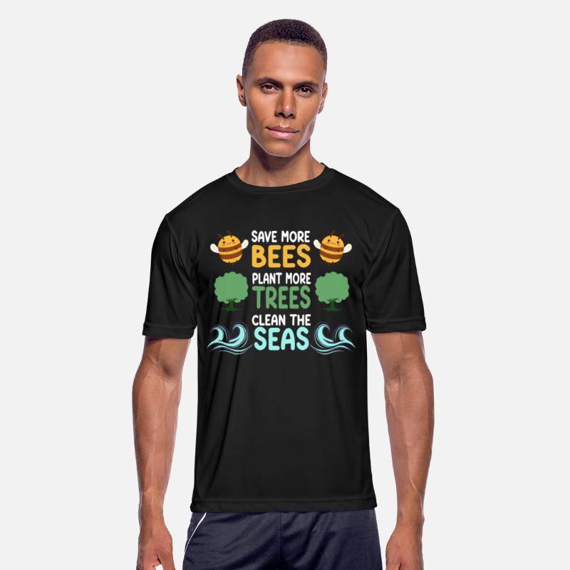 Save More Bees Plant More Trees Clean The Seas