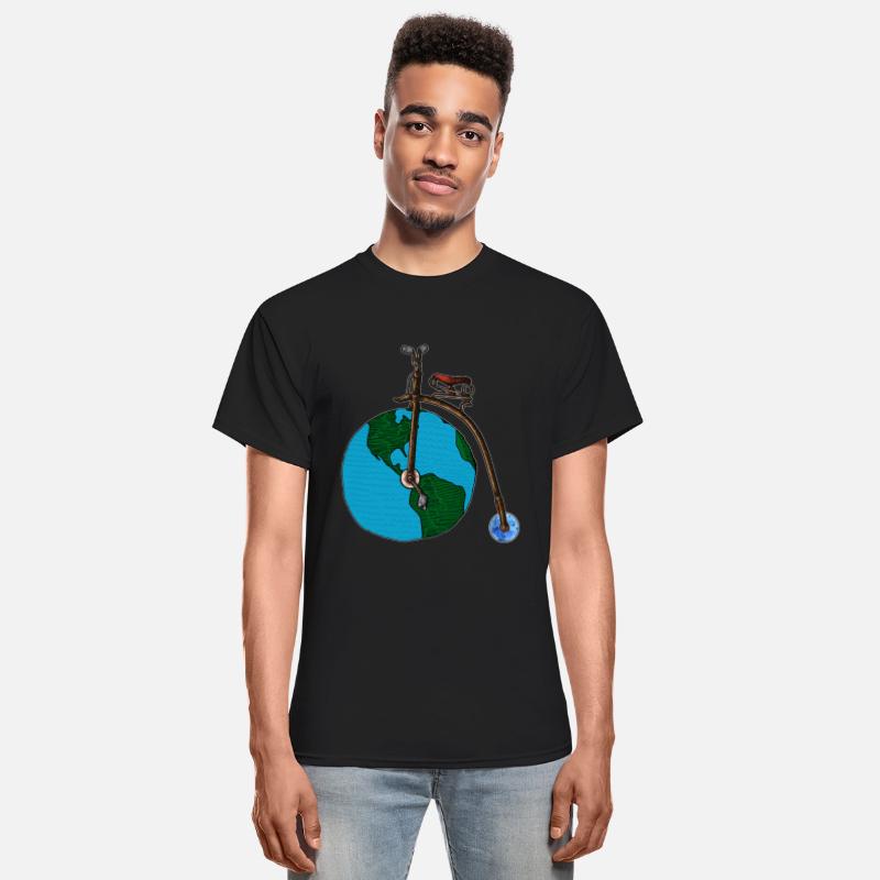 Save The Planet Earth Penny Farthing Bicycle Art