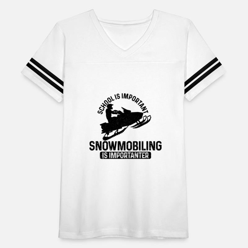 School Is Important But Snowmobiling Importanter