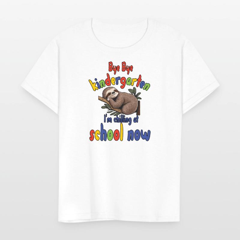 School kid, first grade, chill at school