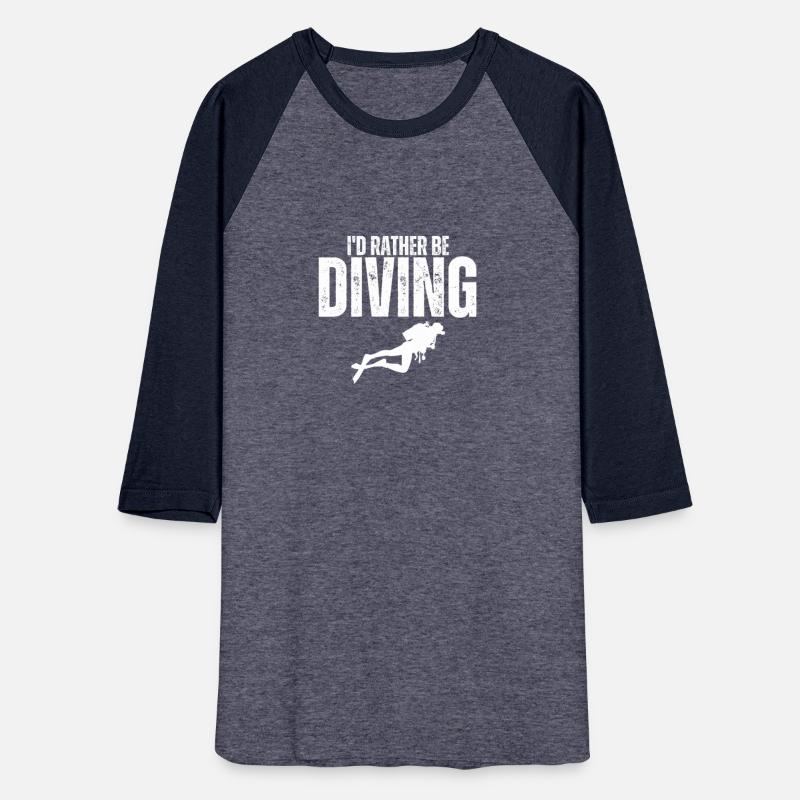 Scuba Diving I'd Rather Be Diving Funny Scuba