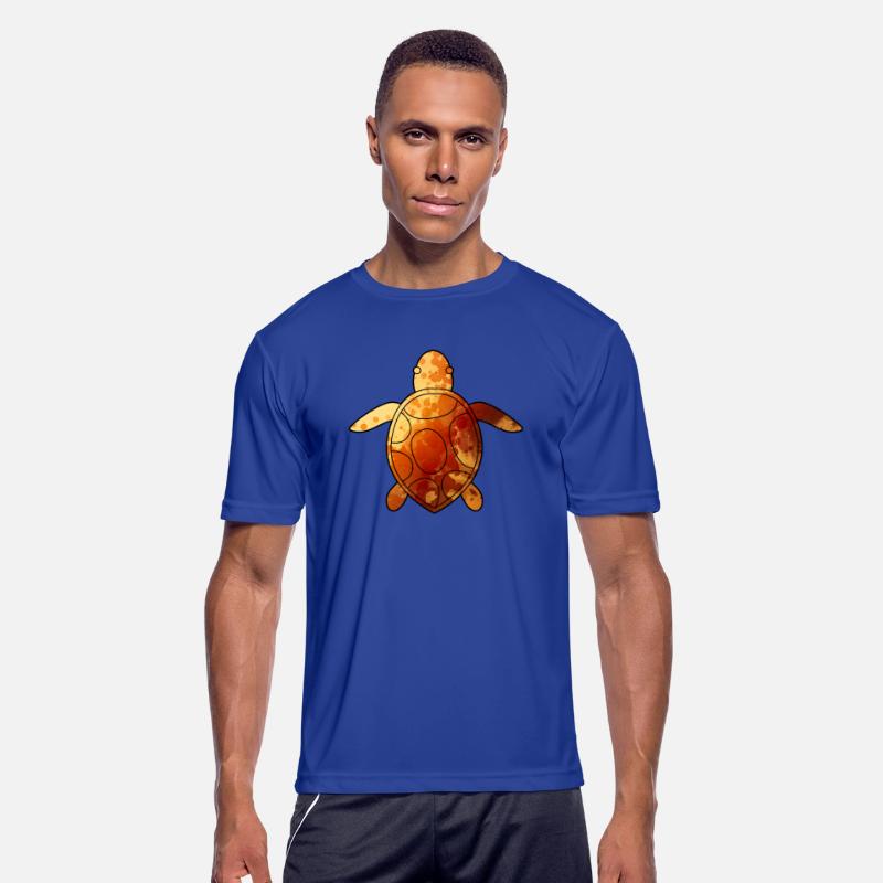 Sea Turtle yellow watercolor