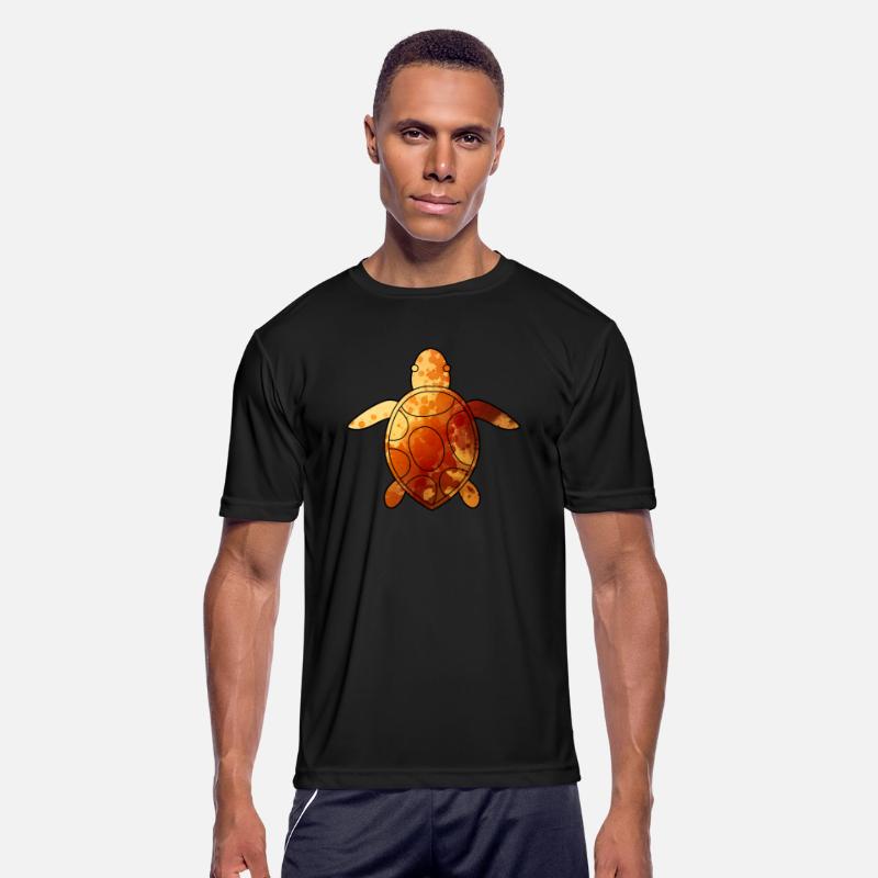 Sea Turtle yellow watercolor