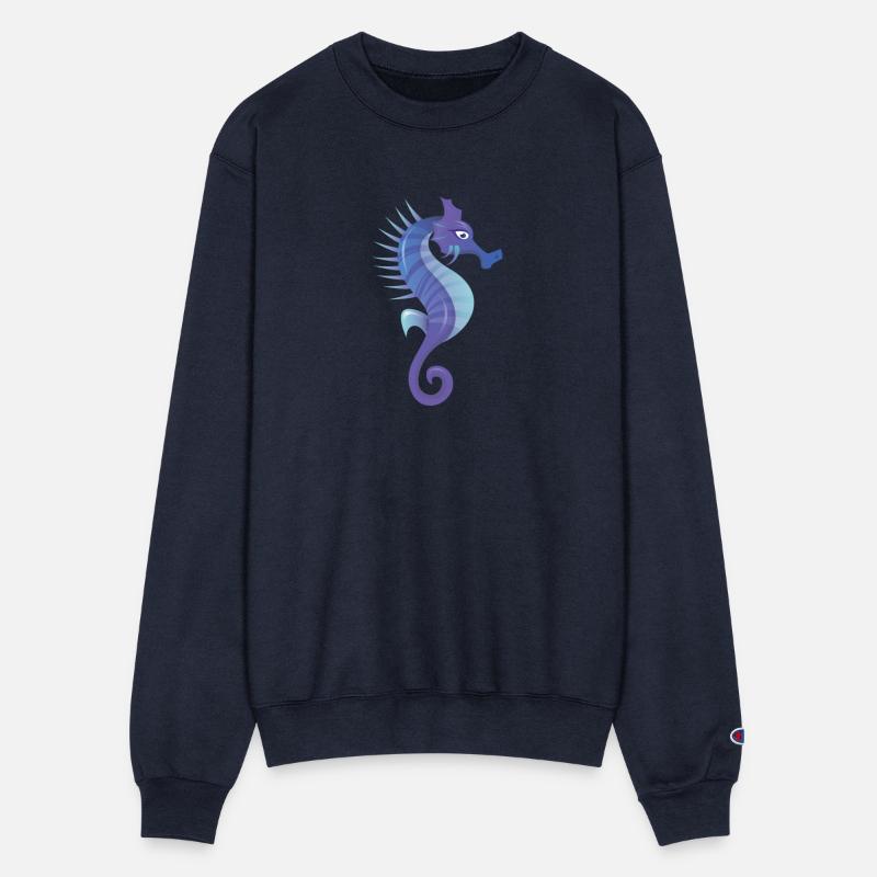 Seahorse Silhouette Ocean Water Cool Under Water