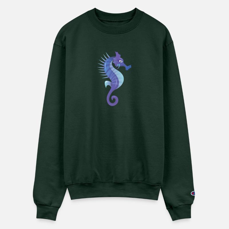 Seahorse Silhouette Ocean Water Cool Under Water
