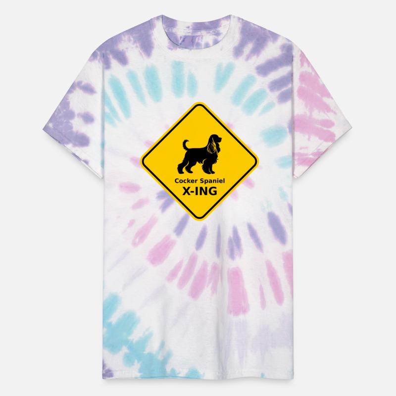 Sign "Cocker Spaniel X-ING"