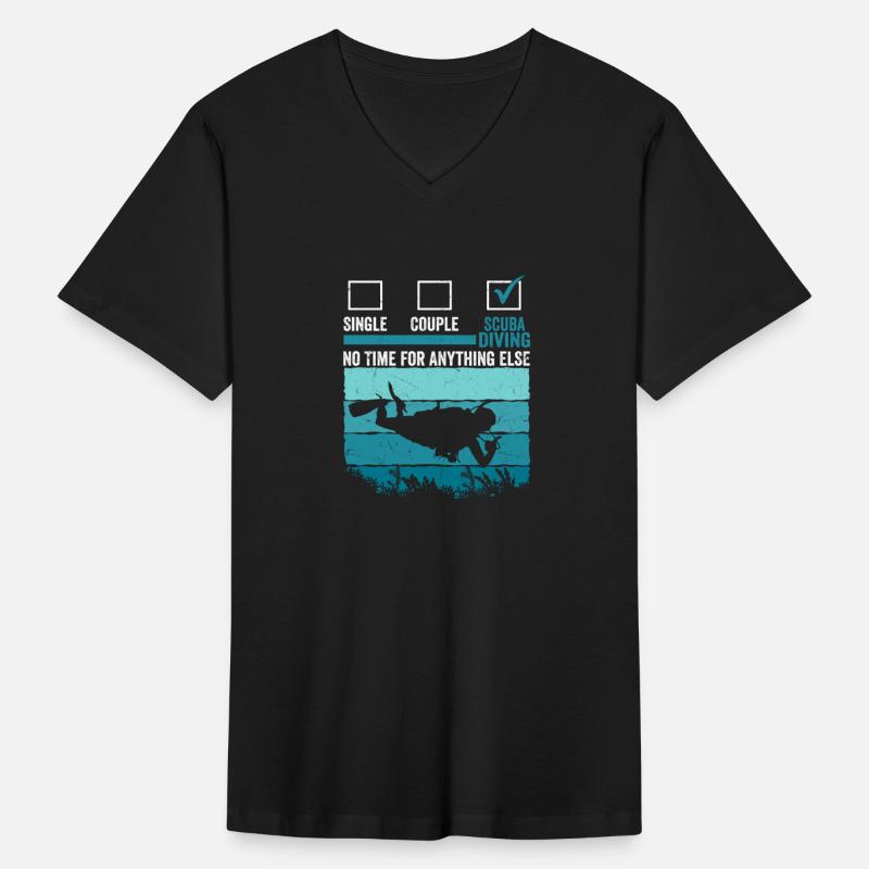 Single Couple Scuba Diving Underwater Diver