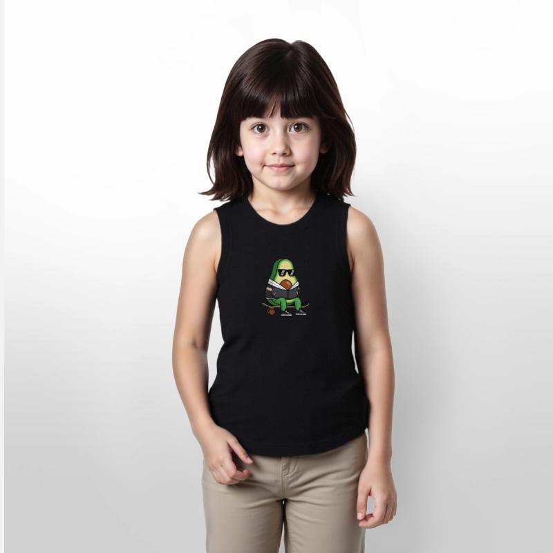 Skater Avocado Skateboard Streetwear