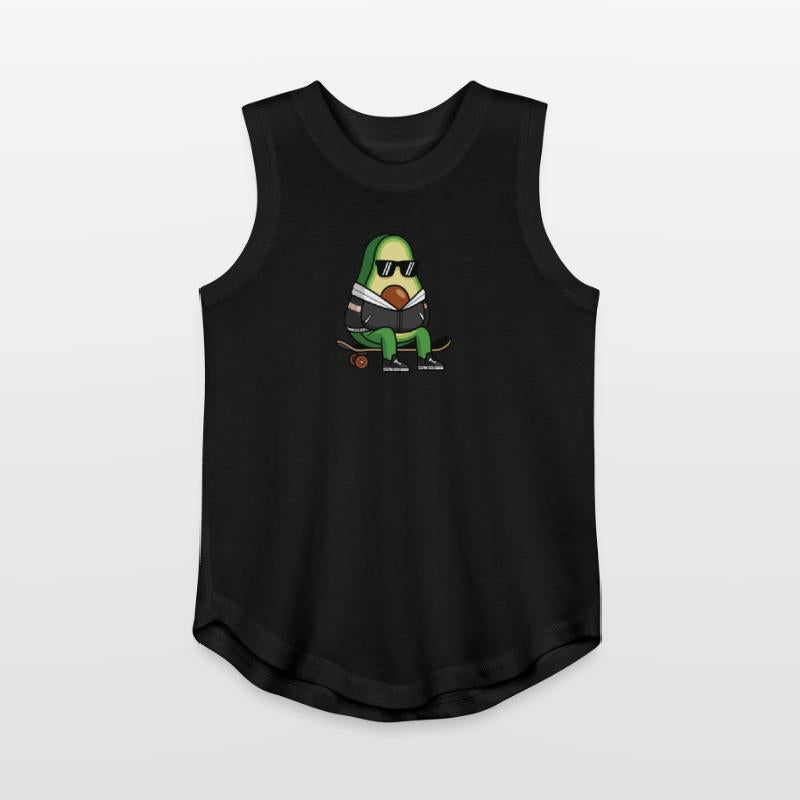 Skater Avocado Skateboard Streetwear
