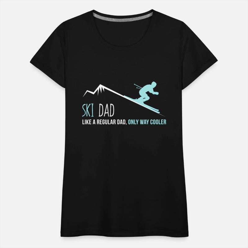 Ski Dad Winter Skiing