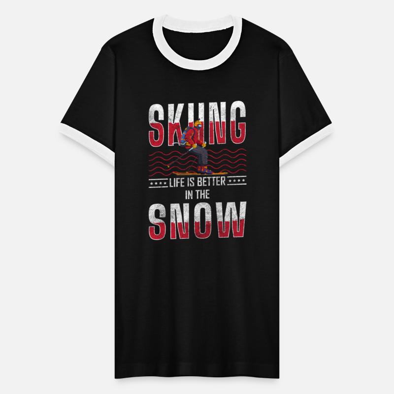 Skiers Snowboard Ski Area