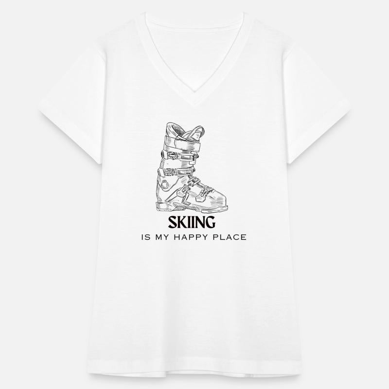 Skiing is my happy place