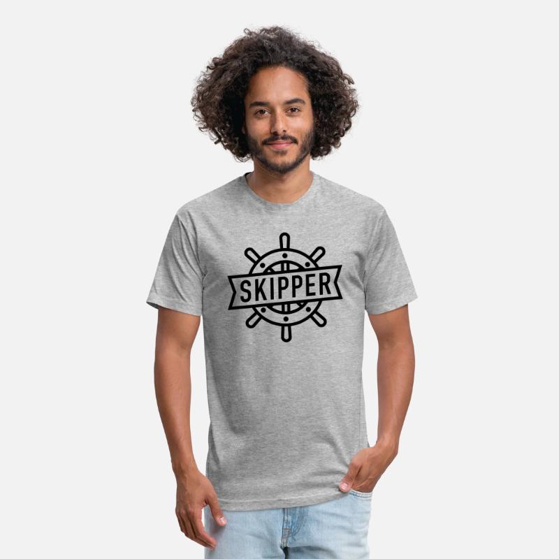 SKIPPER STEERING WHEEL SAILING SHIP